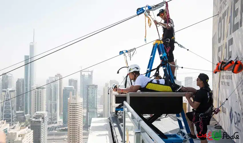 ziplining outdoor activities in UAE