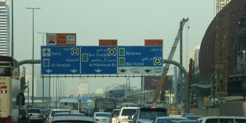 UAE traffic