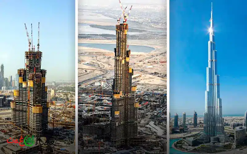 How Long and how many people did it take to complete the Burj Khalifa