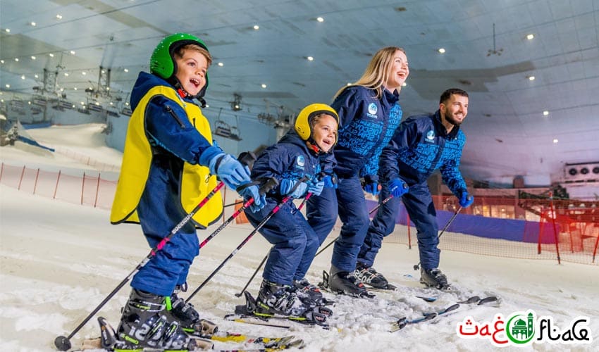 Ski Dubai with Kids